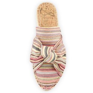 NIB Sam Edelman Lynda mule, fabric bow espadrille